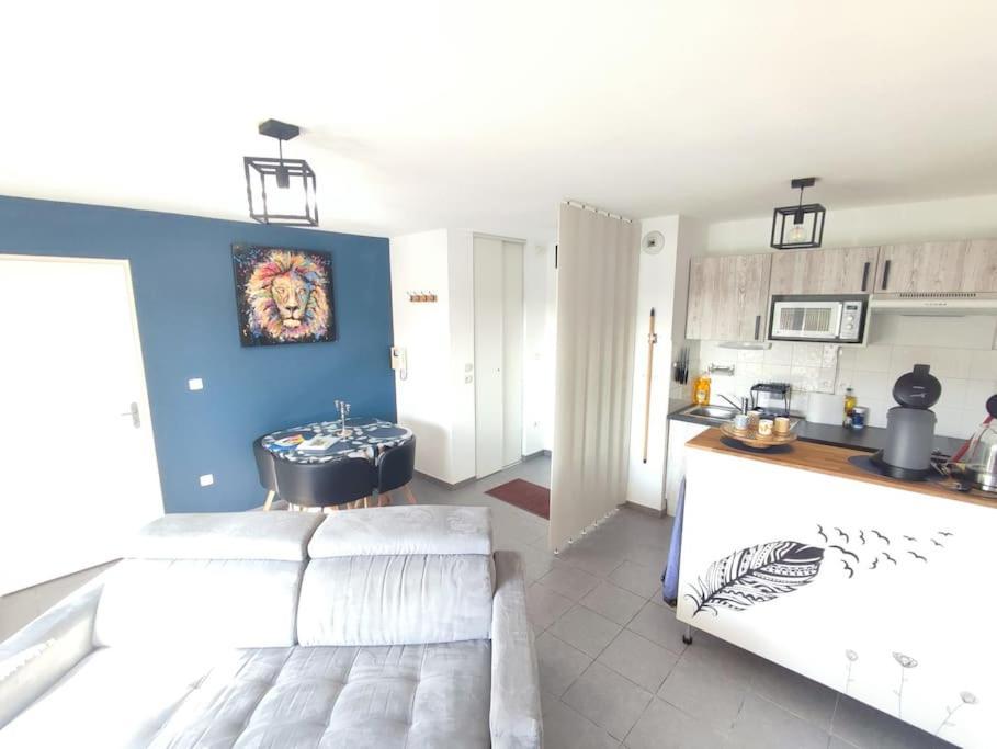 T2 Avec Jardin Proche Aeroport, Airbus, Meet Apartment Daux Exterior foto